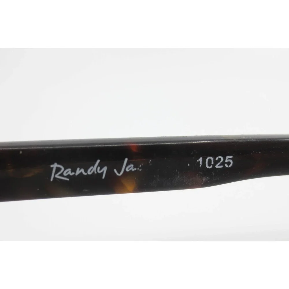 Randy Jackson 1025 Mens Eyeglasses Black Tortoise Rectangular Frame 54-19-140